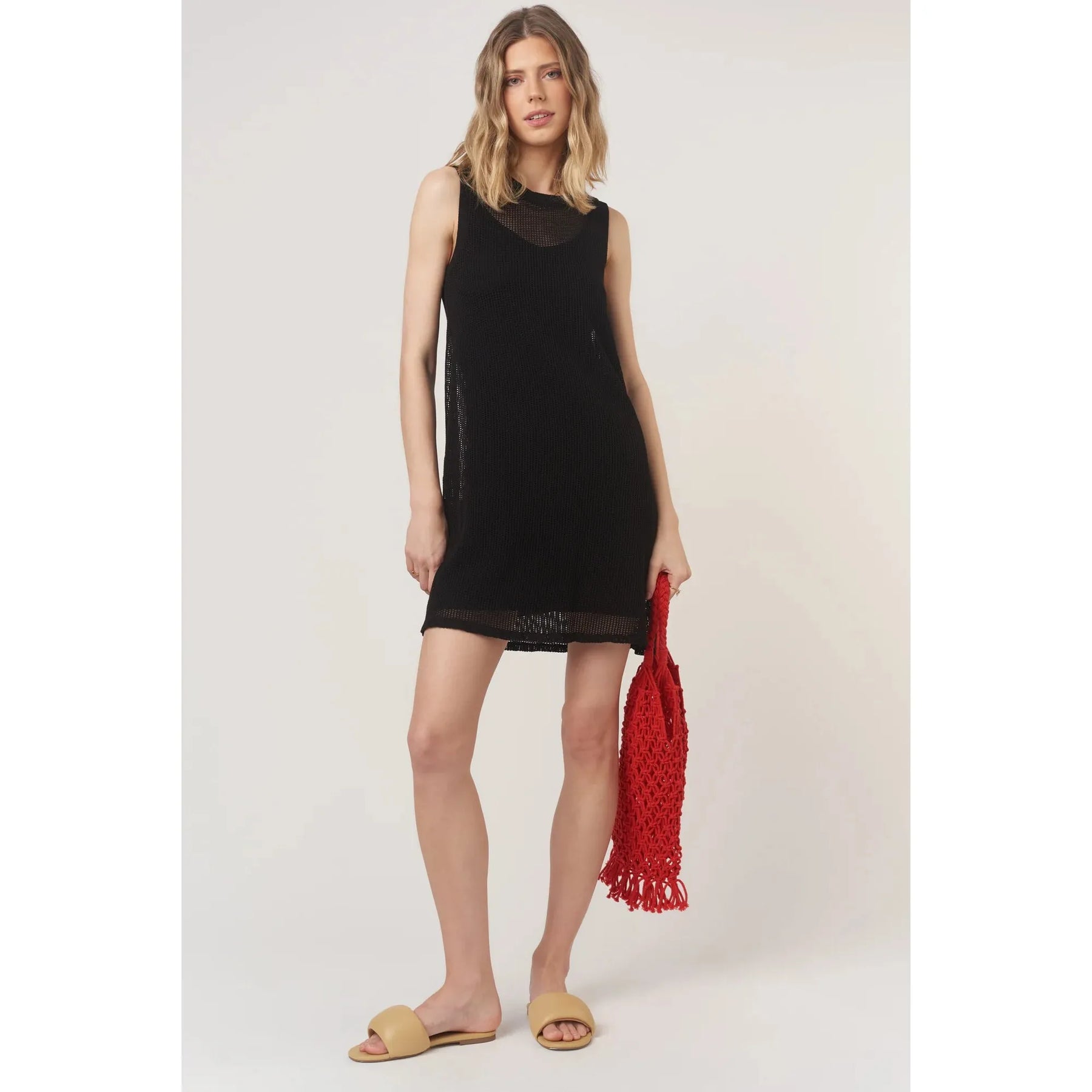 Tera Mesh Tank Shift Dress – You've Been Framed